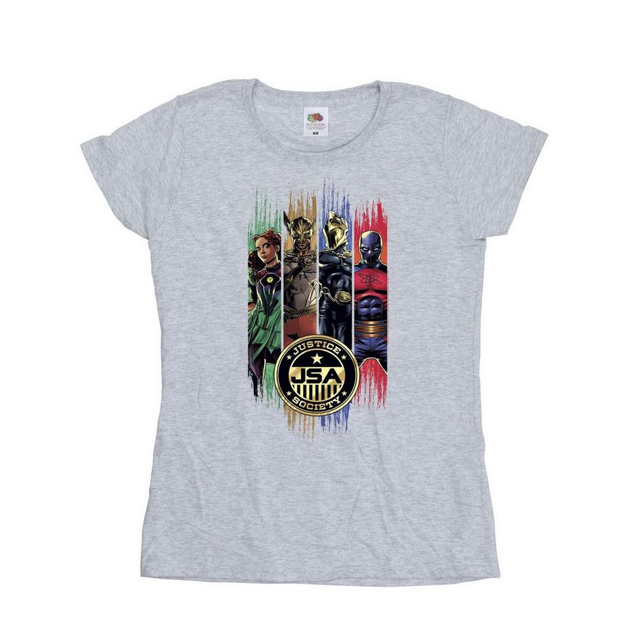 DC COMICS JSA Bedrucktes Kurzarm T-Shirt  