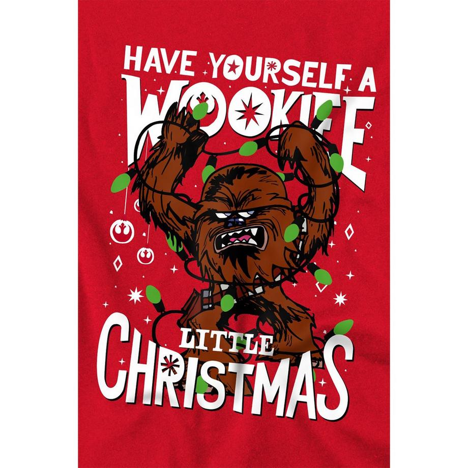 STAR WARS A Wookie Little Christmas T-Shirt  