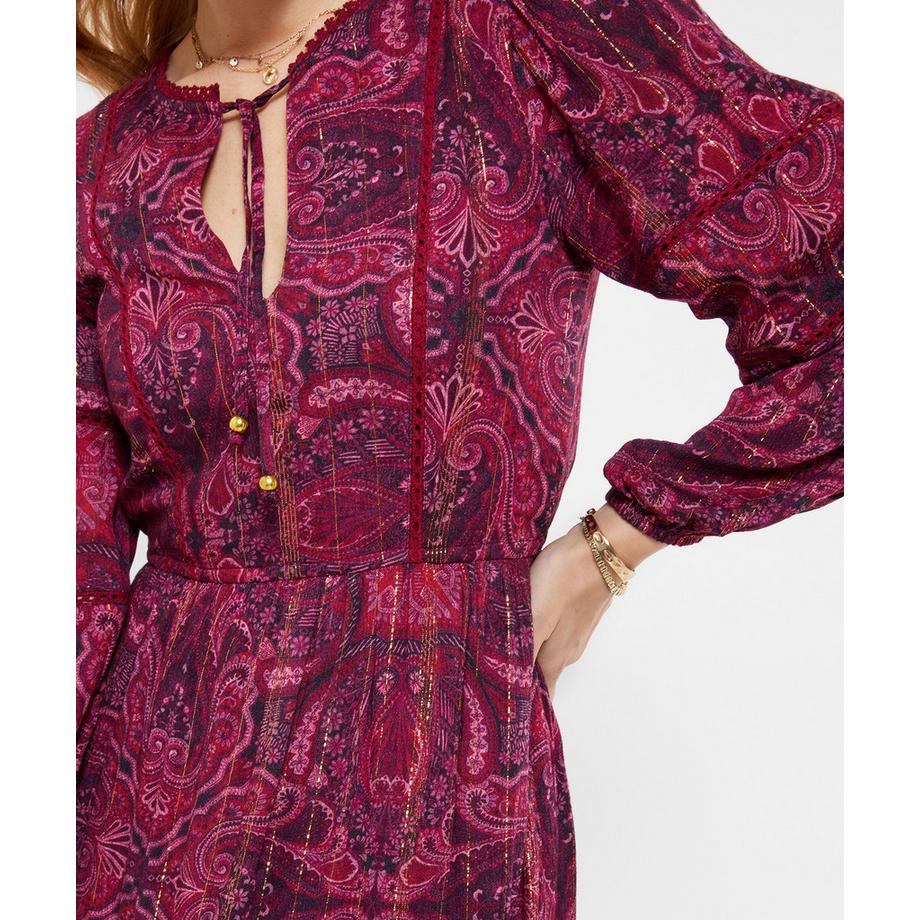 Joe Browns  Magnifique Robe Longue Bobo à Manches Longues 