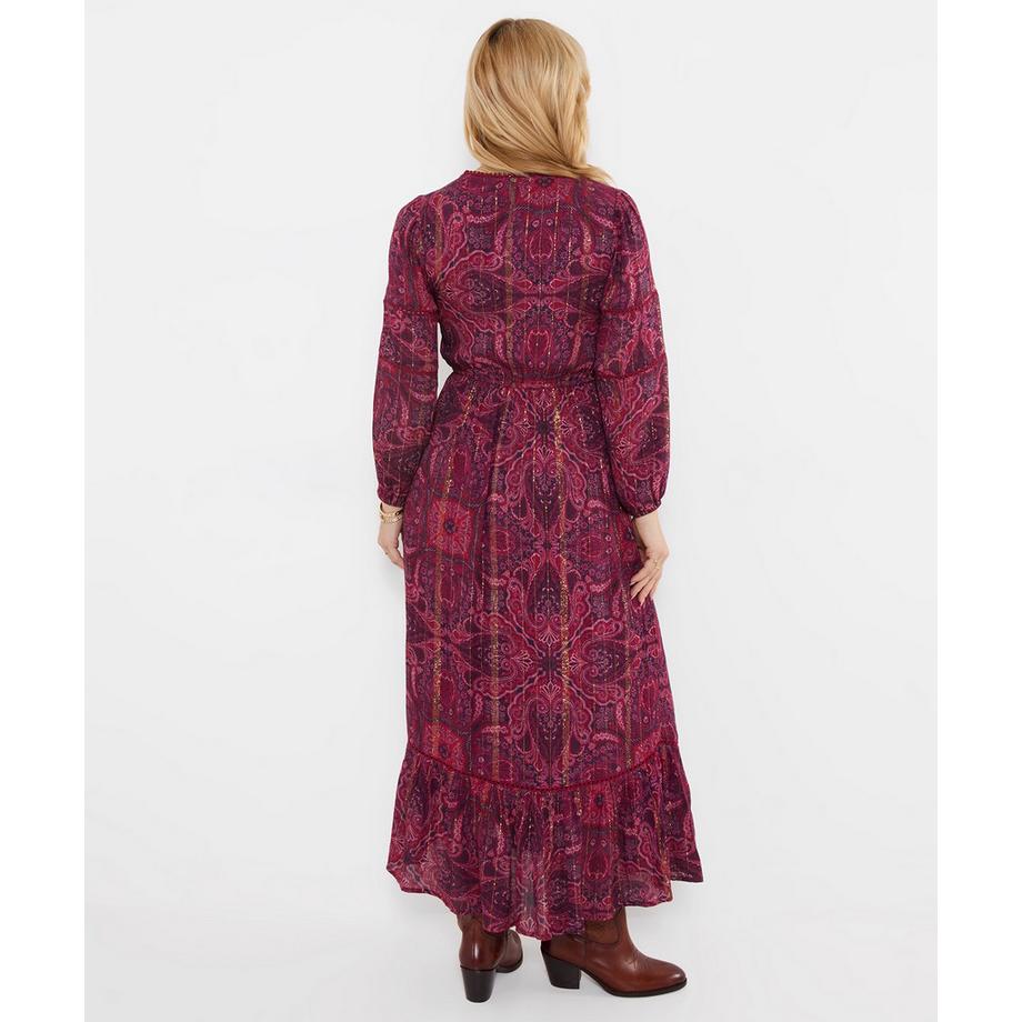 Joe Browns  Magnifique Robe Longue Bobo à Manches Longues 