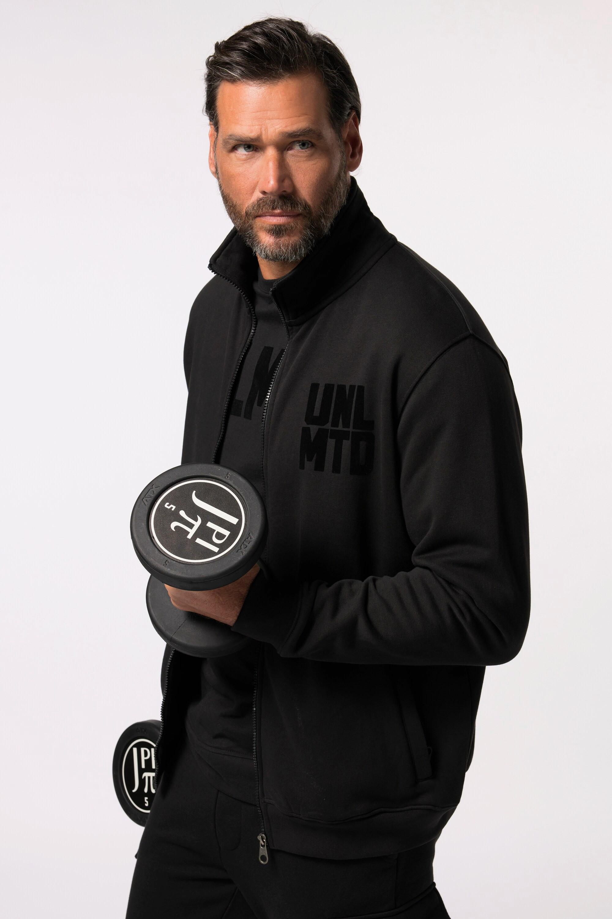 JP1880 Veste en molleton Fitness Col Montant  