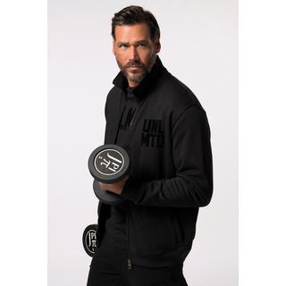 JP1880  Giacca di felpa per il fitness con collo alto, disponibile fino alla tg. 7XL 