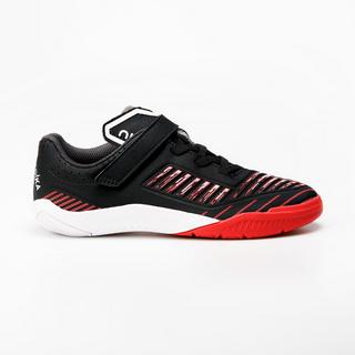KIPSTA  Scarpe calcetto bambino futsal con velcro sintetico 