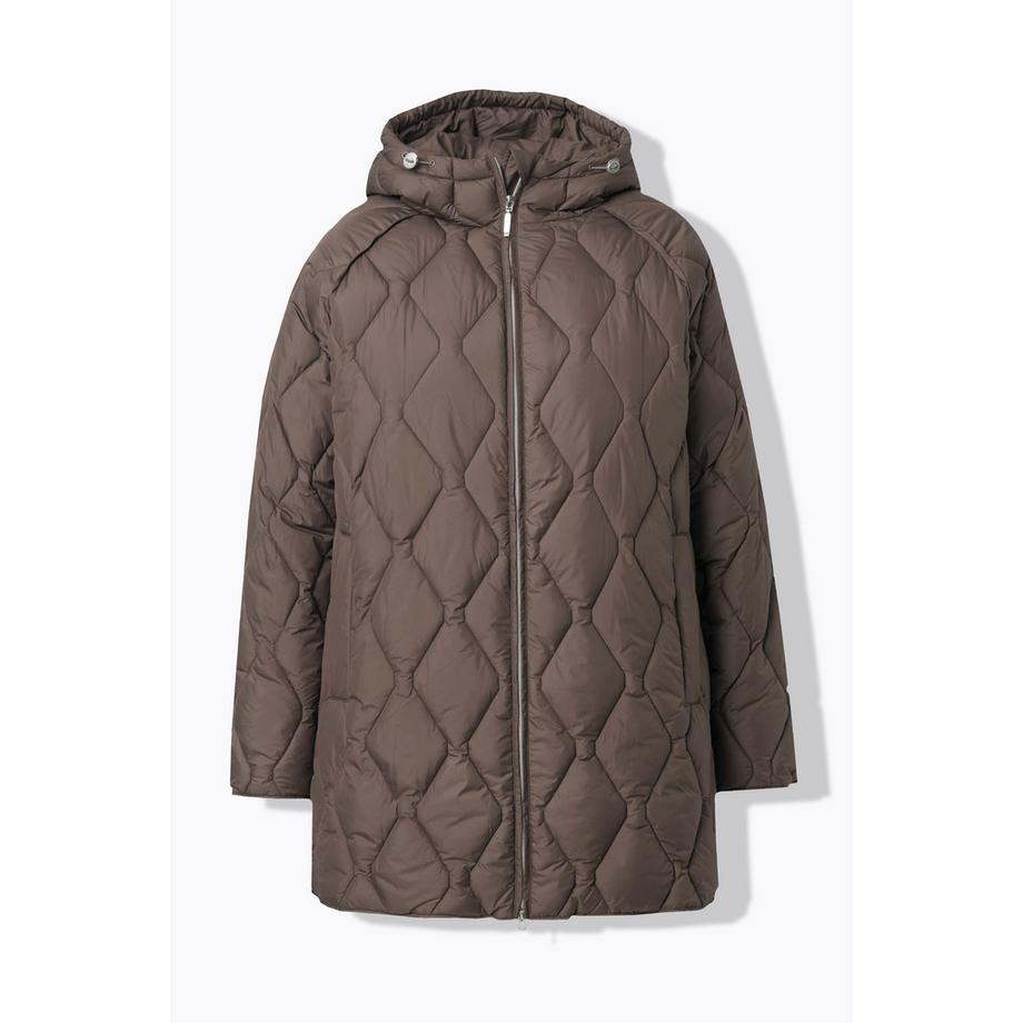 Ulla Popken HYPRAR Steppjacke wasserabweisend 2-Wege-Zipper  