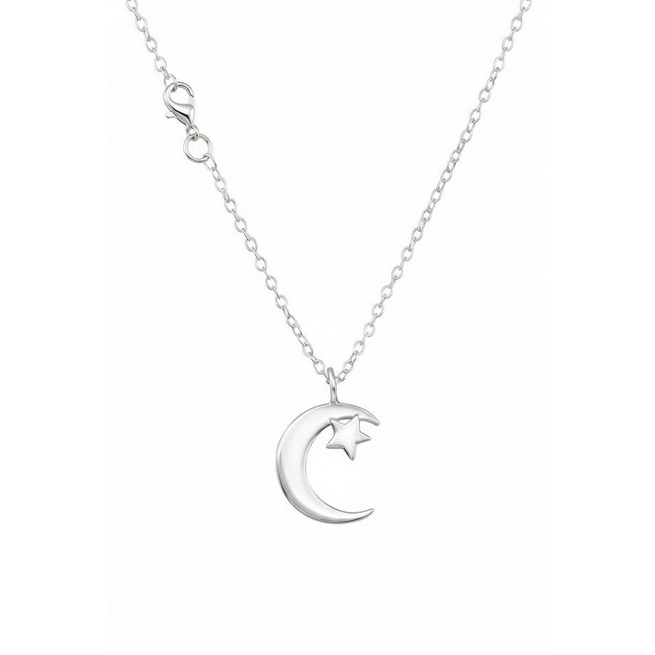 Maxte  Collier lune et étoile 