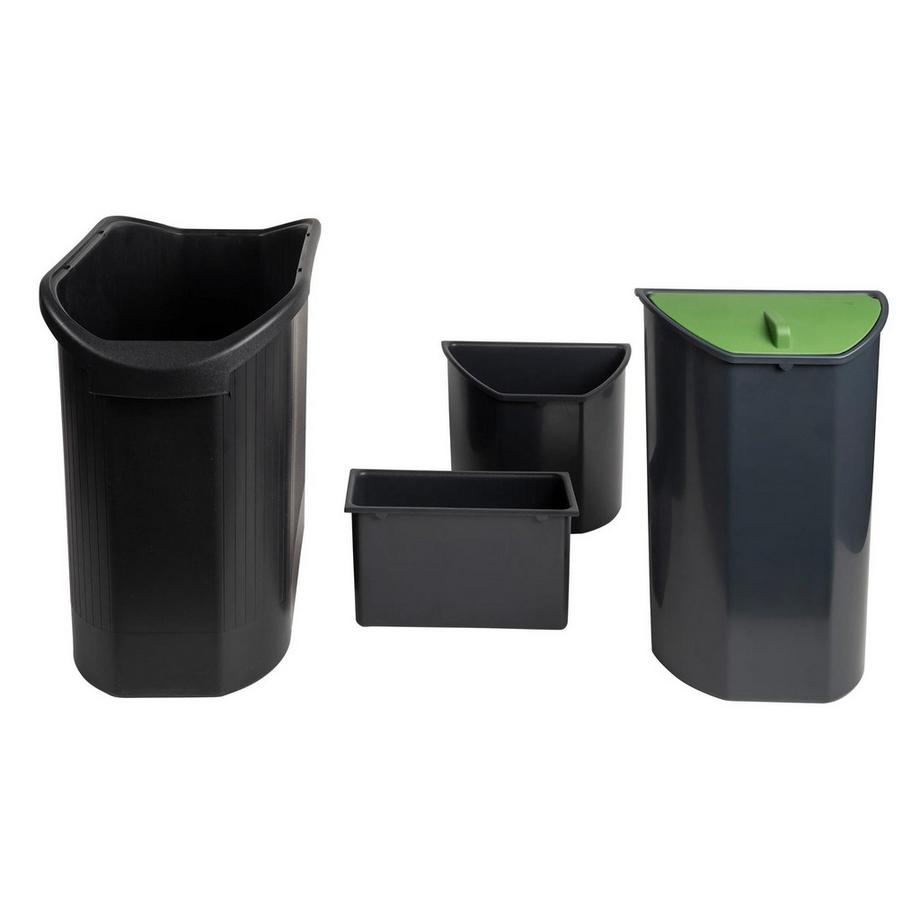 Exacompta Öko-Papierkorb mit Einsätzen, Topline  