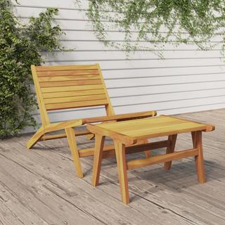 VidaXL sedia da giardino Teak riciclato  