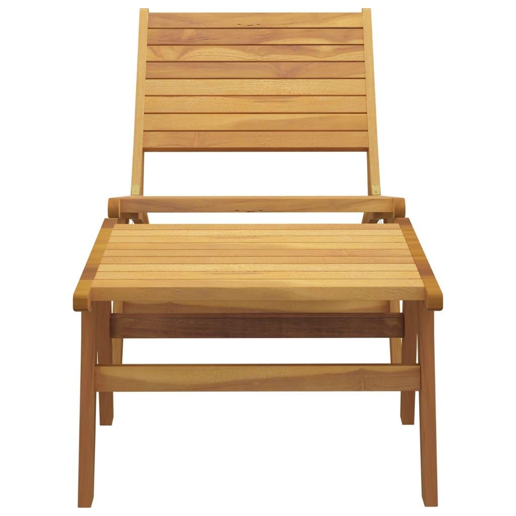 VidaXL sedia da giardino Teak riciclato  