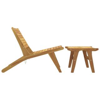 VidaXL sedia da giardino Teak riciclato  