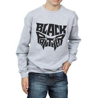 MARVEL  Black Panther Worded Emblem Sweatshirt 