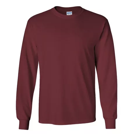 Gildan Ultra TShirt mit Rundhalsausschnitt, langärmlig  
