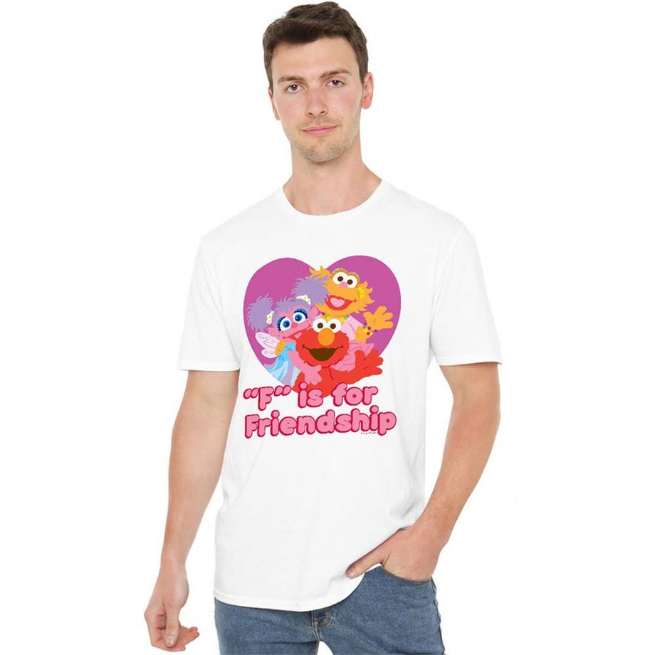 Sesame Street  F Is For Friendship Maglietta 
