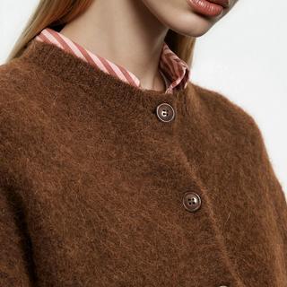 La Redoute Collections Cardigan Alpaga Mélangé  