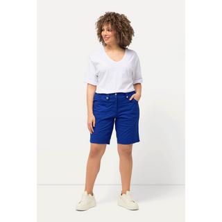 Ulla Popken  Bermuda style cargo 4 poches, taille confortable 