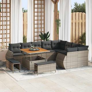 VidaXL F outdoor furniture massivholz akazie  