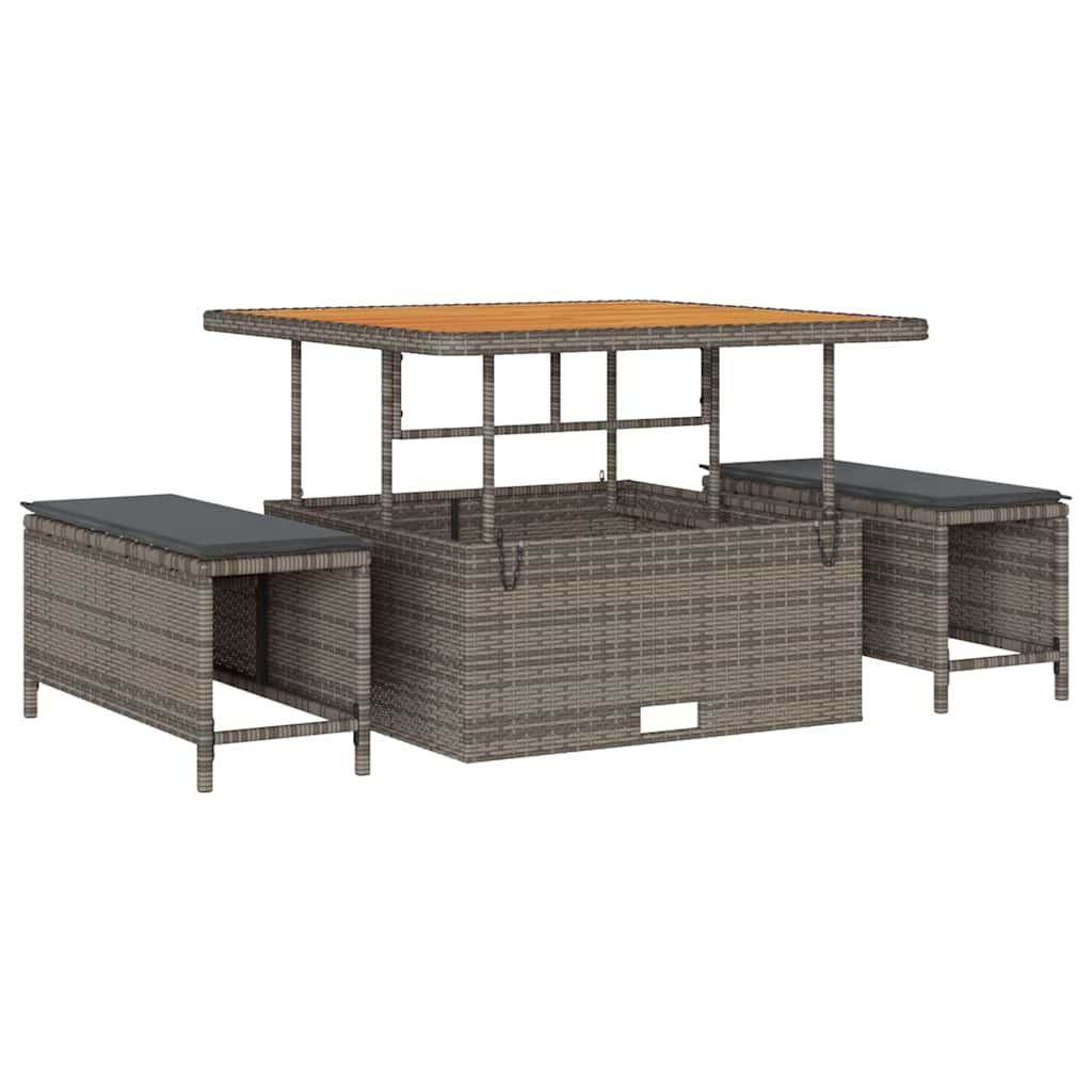 VidaXL F outdoor furniture massivholz akazie  