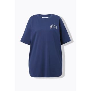 Studio Untold T-shirt Oversize Imprimé Léopard dans le Dos  