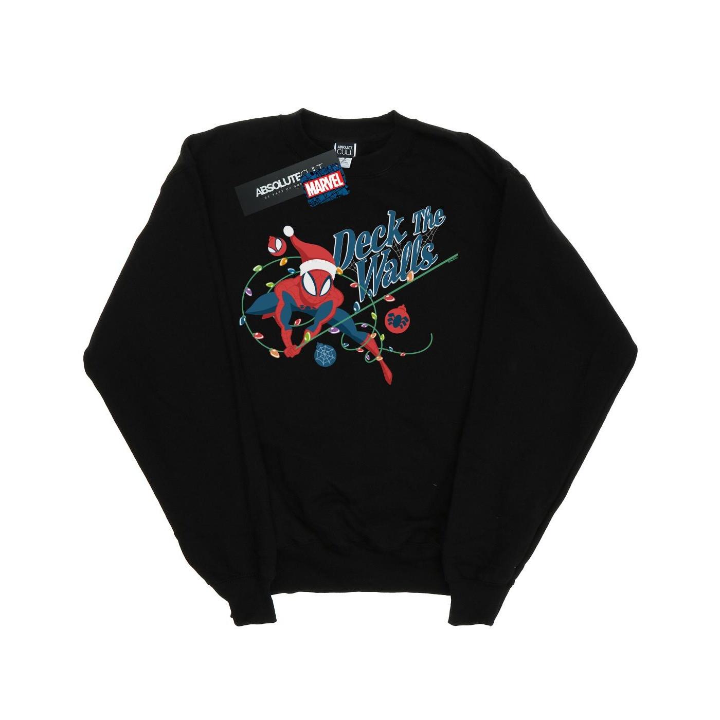 MARVEL  Deck The Walls Sweatshirt 