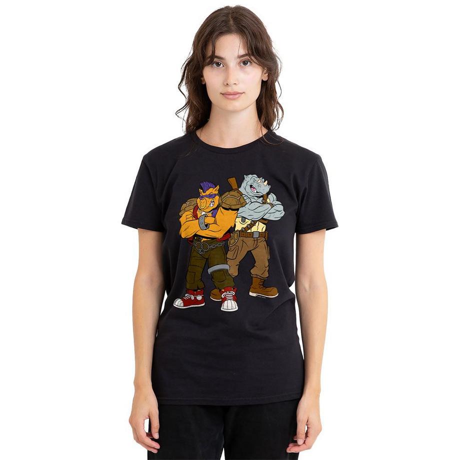 TEENAGE MUTANT NINJA TURTLE T-Shirt Graphique Bebop & Rocksteady  