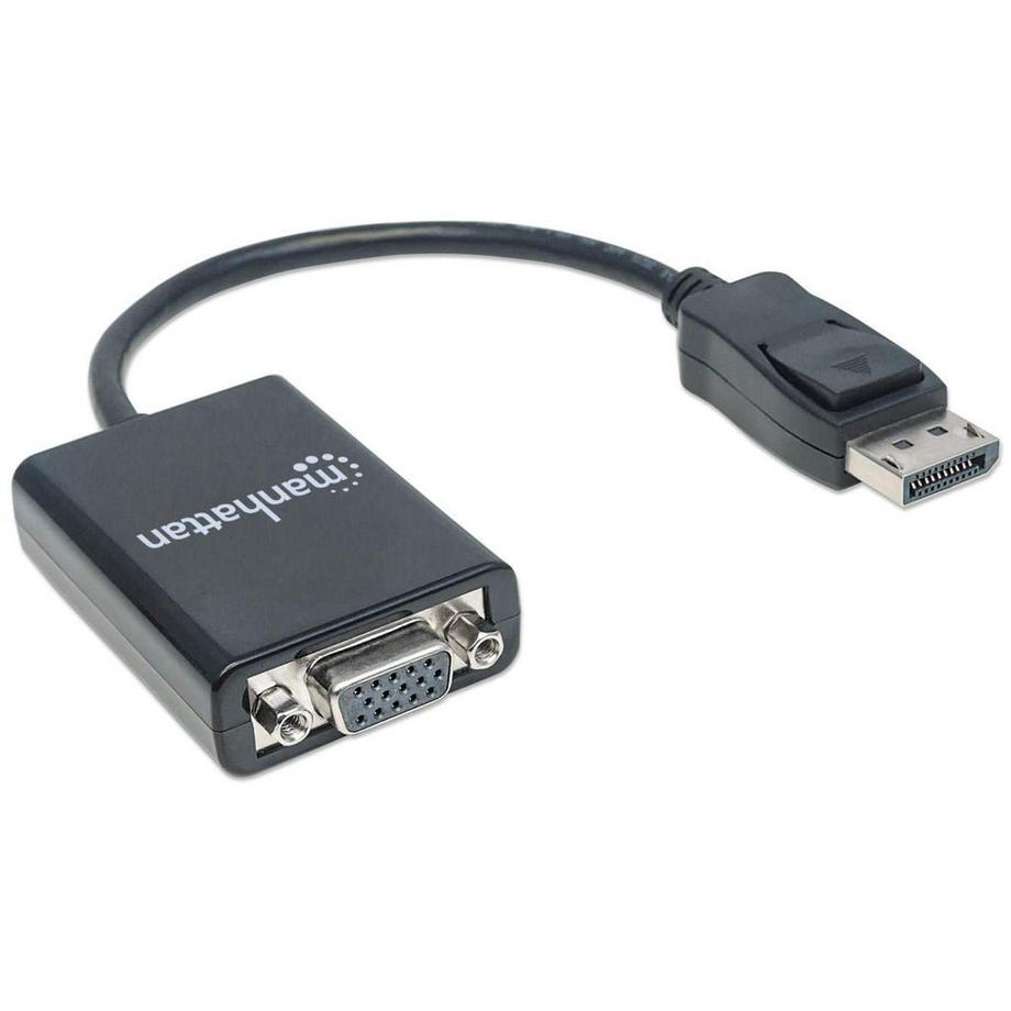 Manhattan  Manhattan 151962 cavo e adattatore video 0,15 m DisplayPort VGA (D-Sub) Nero 