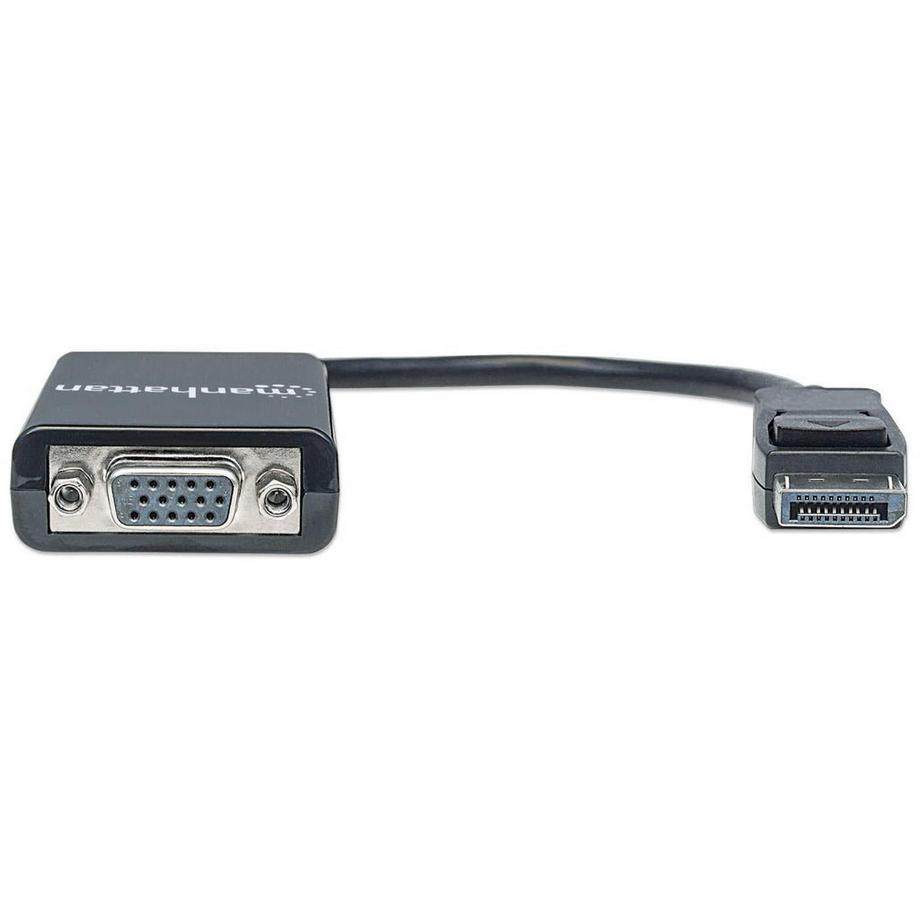 Manhattan  Manhattan 151962 cavo e adattatore video 0,15 m DisplayPort VGA (D-Sub) Nero 
