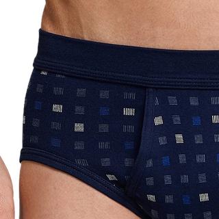 Schiesser Cotton Essentials Costine Fini Slip Sportivo Confezione da 4  