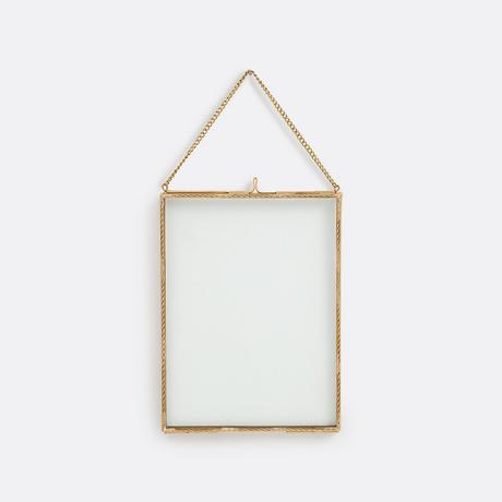 La Redoute Intérieurs Hängerahmen Uyova mit Kordelmuster-Einfassung  