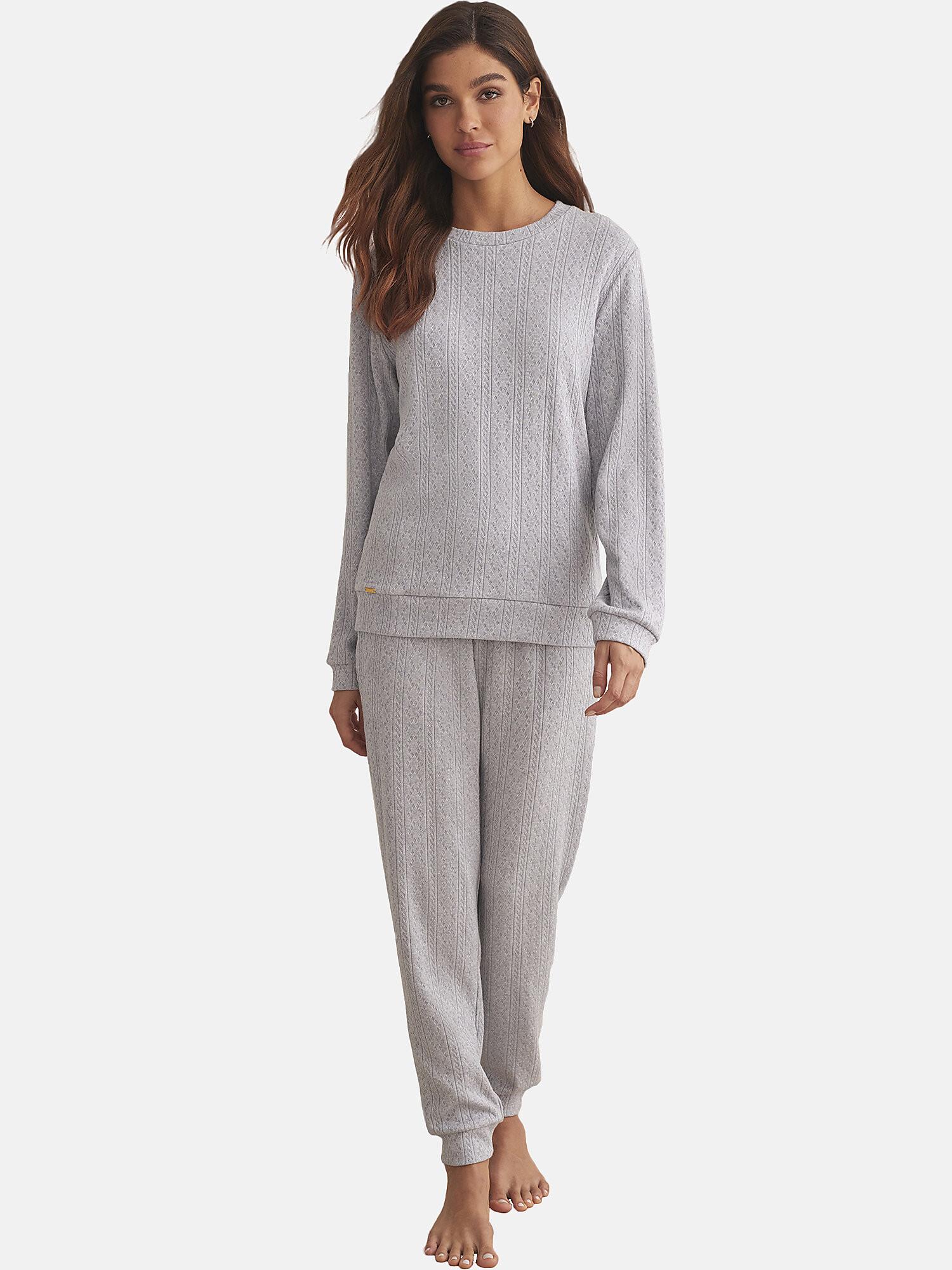 Selmark  Pyjama pantalon top manches longues TEXTURAS 