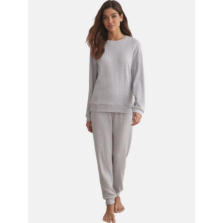 Selmark  Pyjama pantalon top manches longues TEXTURAS 