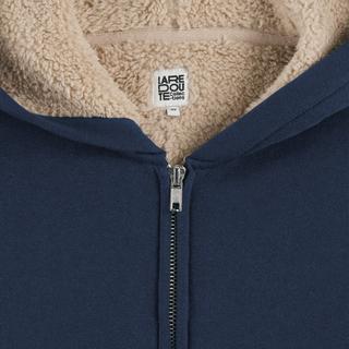 La Redoute Collections  Sweat zippé à capuche 