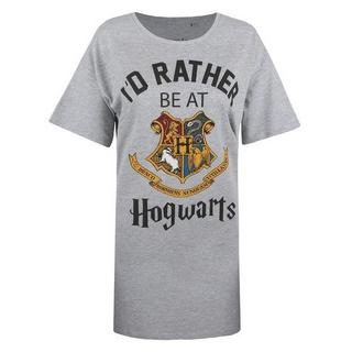 Harry Potter  Chemise de nuit I'D RATHER BE AT HOGWARTS 