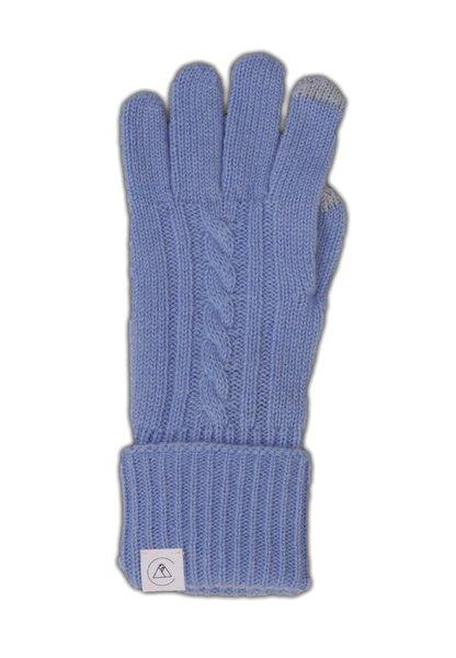 CASH-MERE.CH Kaschmir Zopfmuster Handschuhe  