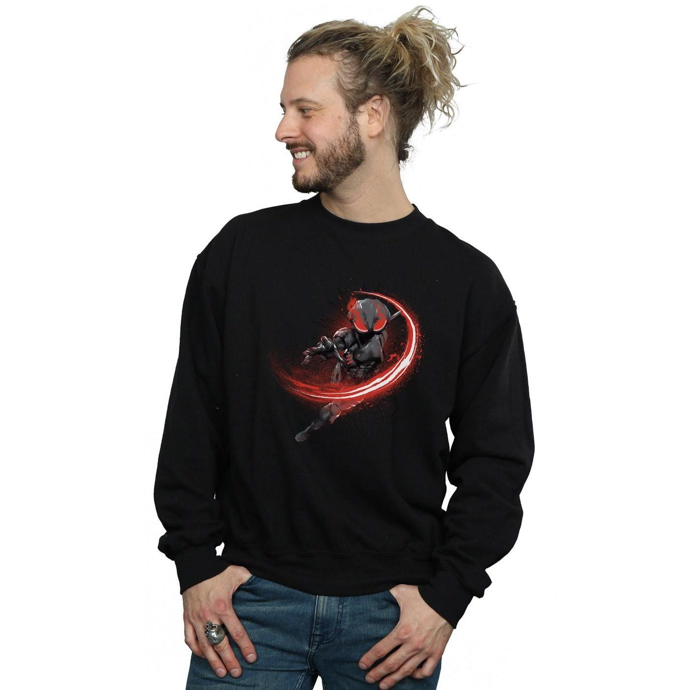 DC COMICS  Aquaman Black Manta Flash Sweatshirt 