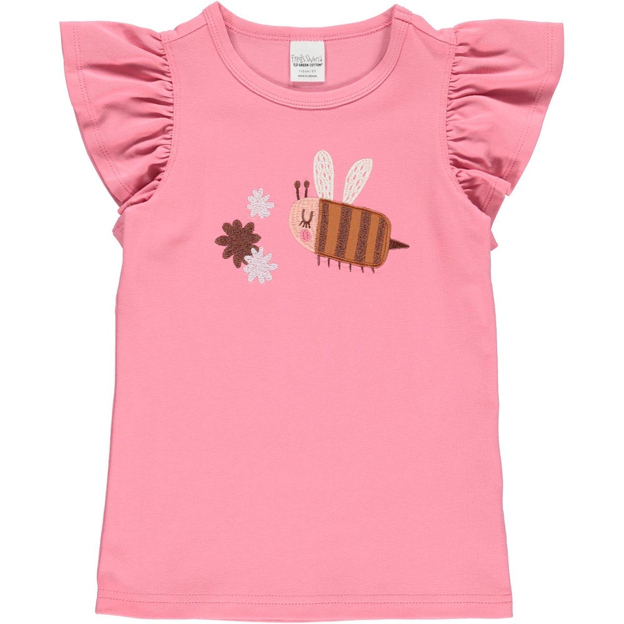 Fred's World Organic Heart Skirt - Bio Baumwoll Rock Mit Herzen Für Mädchen