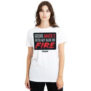 Top Gun Mach 2 Hair On Fire T-Shirt  