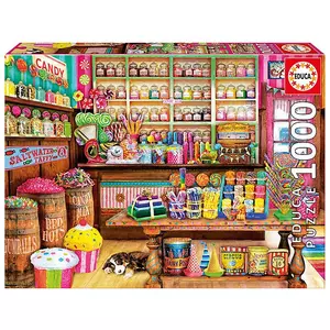 Puzzle Educa The Candy Shop - 1000 pièces