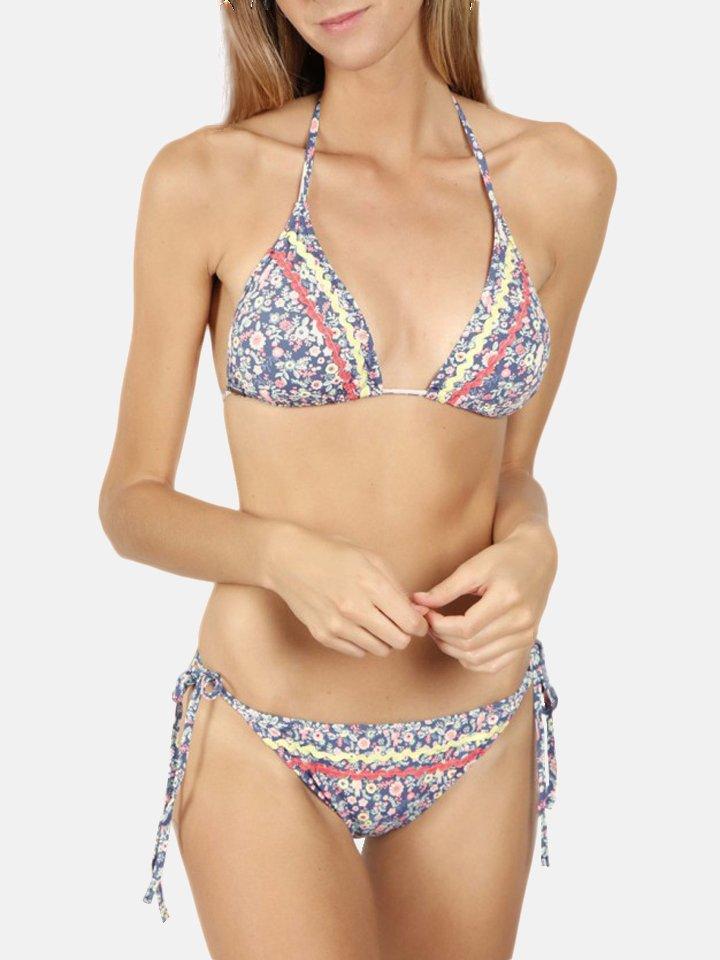 Admas  Bikini set 2 pezzi bikini triangolo Liberty multicolor 