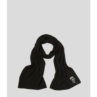 KARL LAGERFELD  K/IKONIK RHINEST KARL SCARF-0 