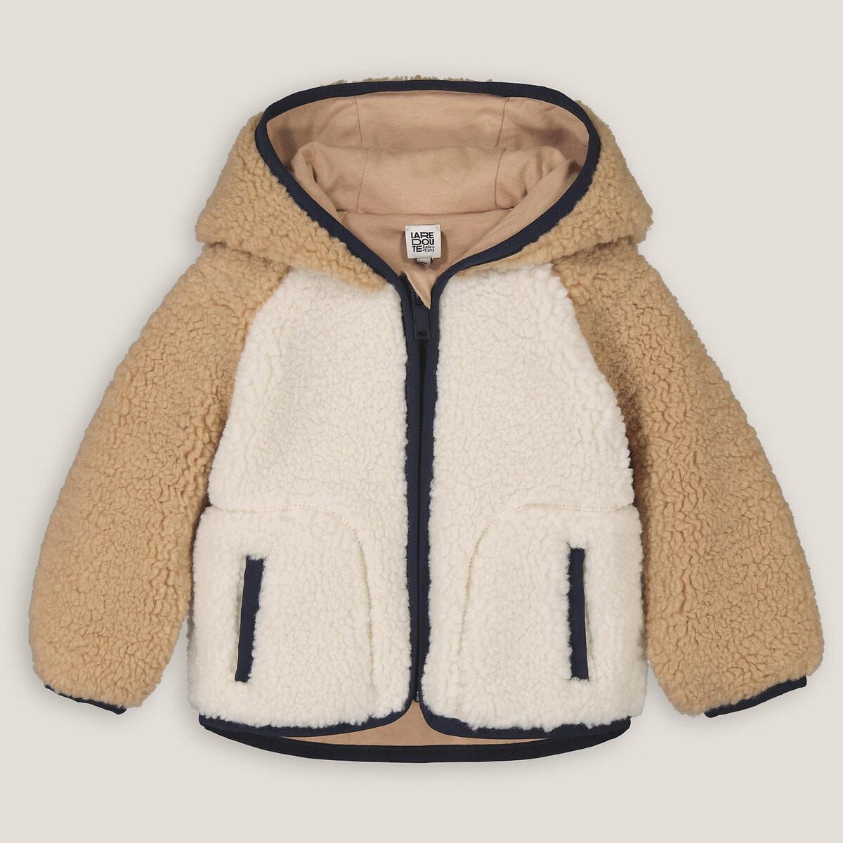 La Redoute Collections  Gilet capuche imitation fourrure 