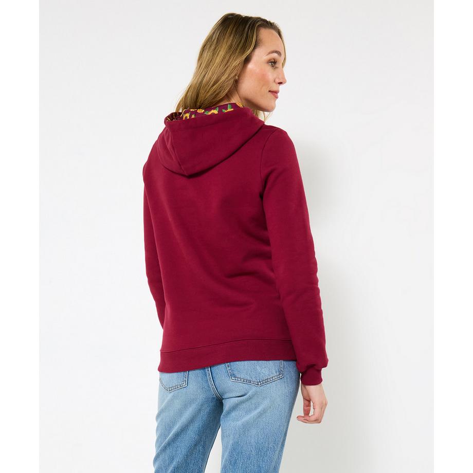 Joe Browns Hoodie mit Sonnenblumen-Print  