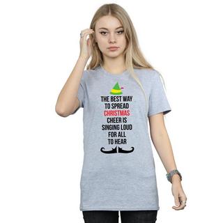 Elf Christmas Cheer T-Shirt Imprimé  