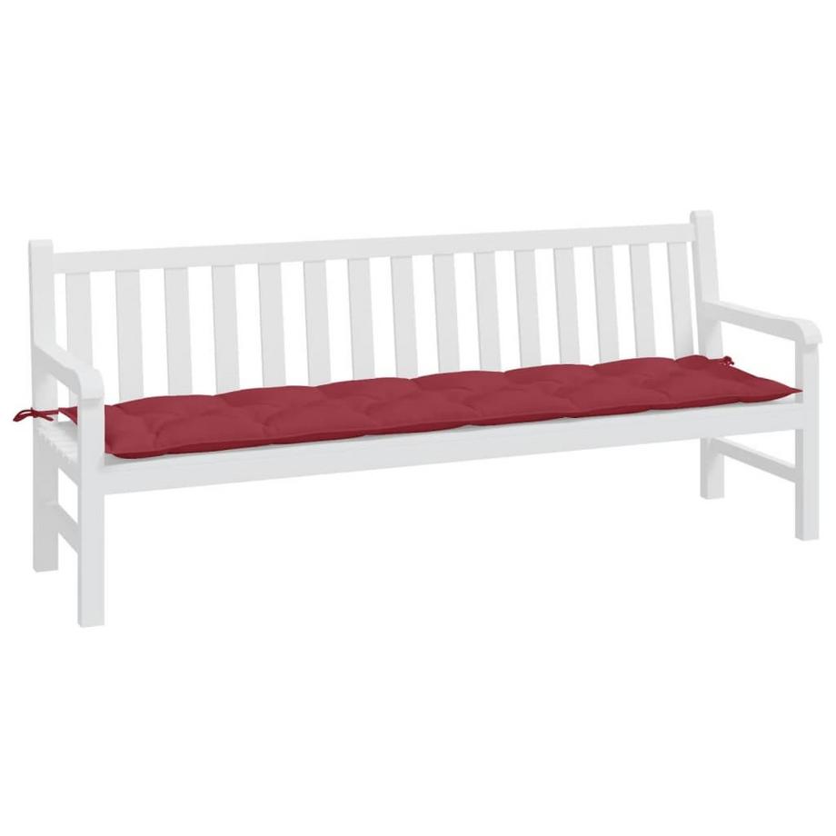 VidaXL Coussin de banc de jardin tissu  