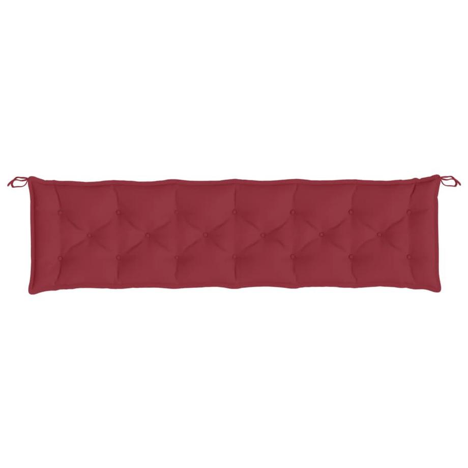 VidaXL Coussin de banc de jardin tissu  