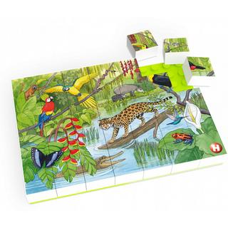 HUBELiNO  Puzzle Tierwelt im tropischen Regenwald (35Teile) 