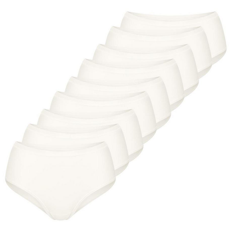 9er Pack GO Daily Cotton - Midi Slip
