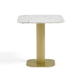 La Redoute Intérieurs Table de jardin métal acier et terrazzo  