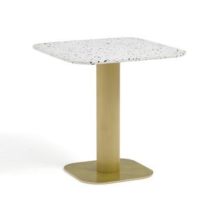 La Redoute Intérieurs Table de jardin métal acier et terrazzo  