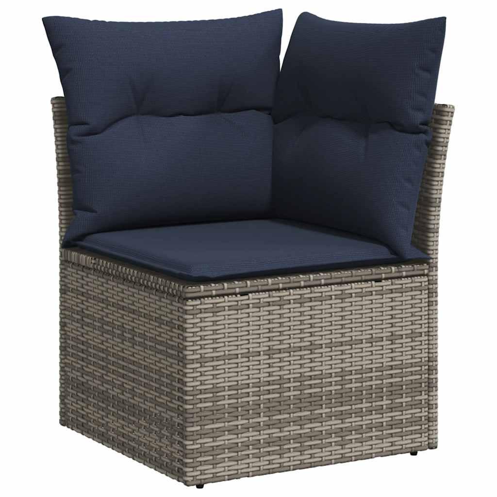 VidaXL Gartensofa set poly-rattan  