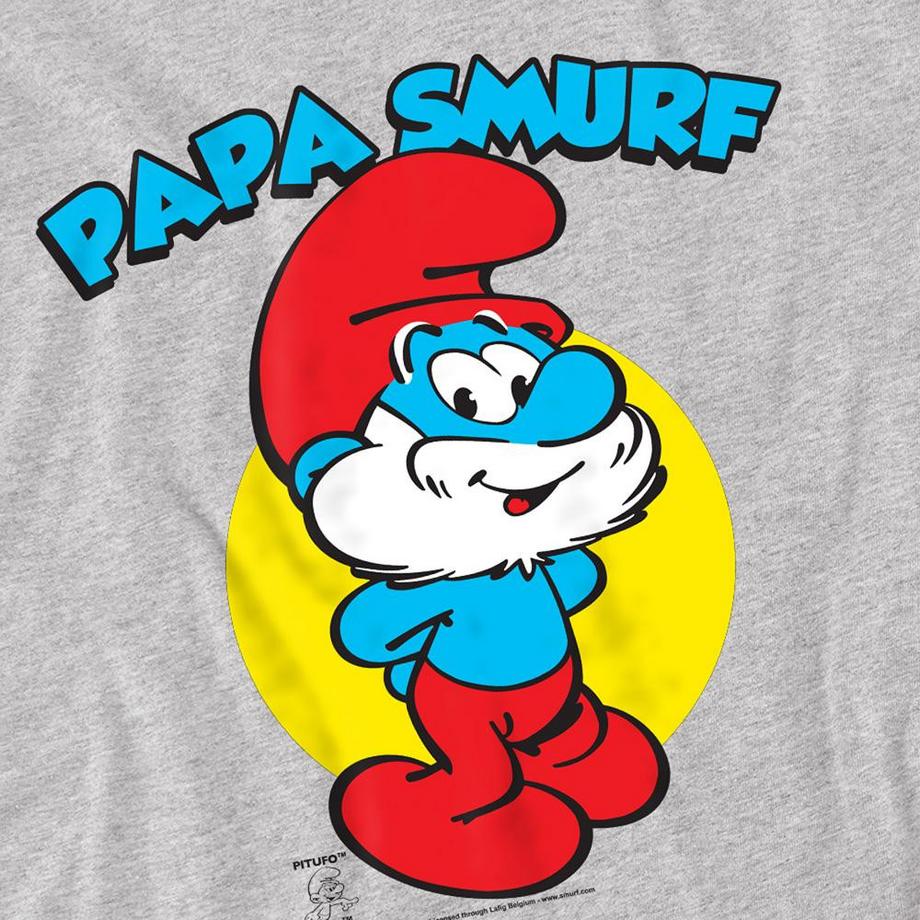 Les Stroumpfs T-Shirt Imprimé Grand Schtroumpf  