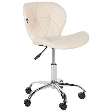 Chaise de bureau en Cuir PU Moderne VALETTA